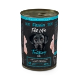 Fitmin ForLife konzerva pro psy 400g Turkey